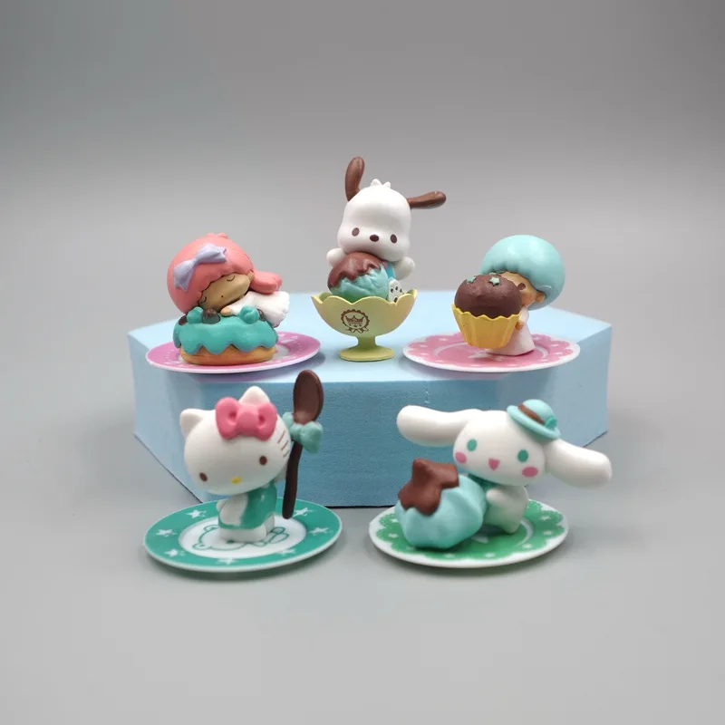 

Dessert Series Little Twin Star Cinnamoroll Doll DIY Patch Material Baking Cake Decoration Decoration Toys Hobbies Holiday Gift