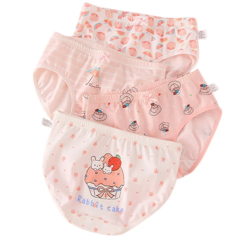 

Girl Quality Boxers Children Fine Cotton Briefs Breathable Underpants Size 90-165 Healthy Panties Kids Comfortable Soft Briefs