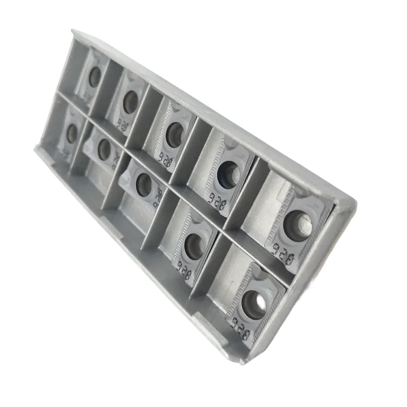 

10pcs APKT1604 IC928 Carbide Coated Turning Inserts, Indexable Lathe Cutter for Both Finishing and Roughing