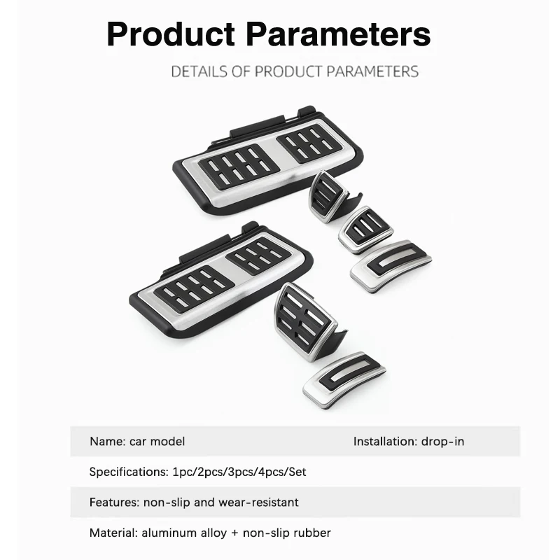 Автомобильная педаль подходит для Skoda Rapid VW Volkswagen Polo NH 2012 ~ 2022 Металлические педали