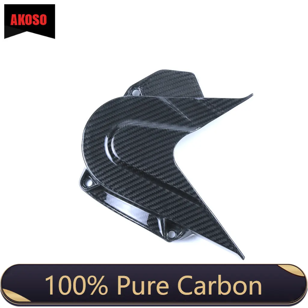 

100% 3K полностью сухое углеродное волокно, фотоаксессуары, детали, крышка звездочки для KTM Superduke 790 2018 2019 2020 2021