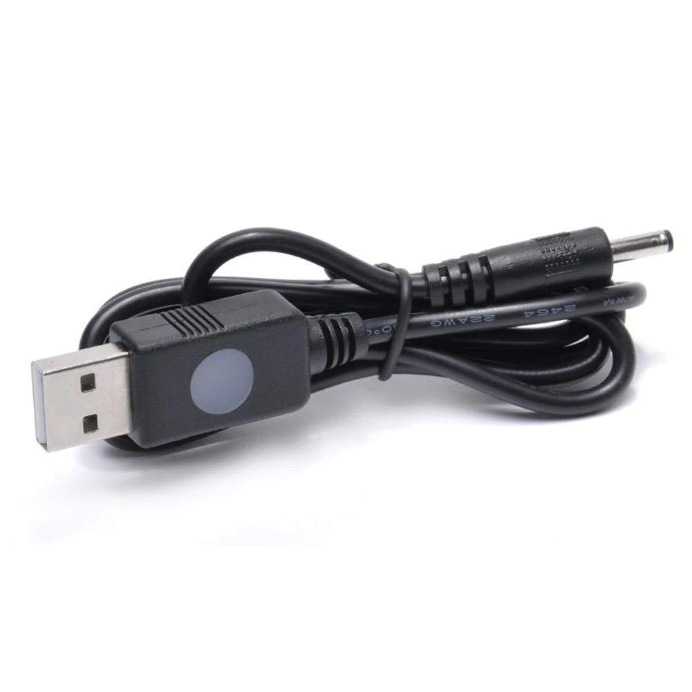 

Computer Indicator Light Charger Headlamp Charging Cable Head Torch Flashlight USB Adapter Wire
