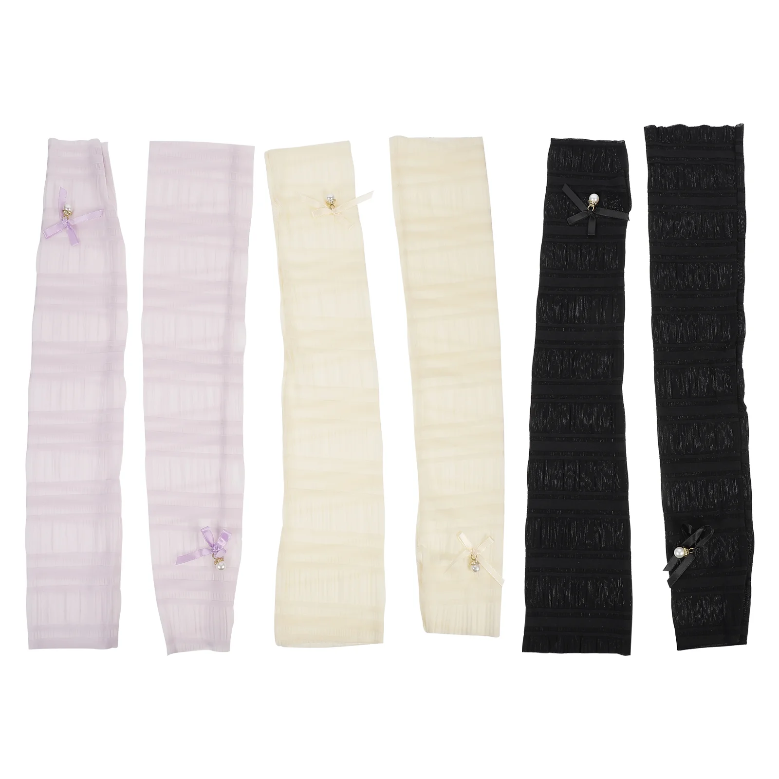 

Arm Sleeves Women Lace Cooling Protection Sleeve Sun Sunblockgloves Protector Outdoor Uv Cover Summer Useful Cycling Skin Covers