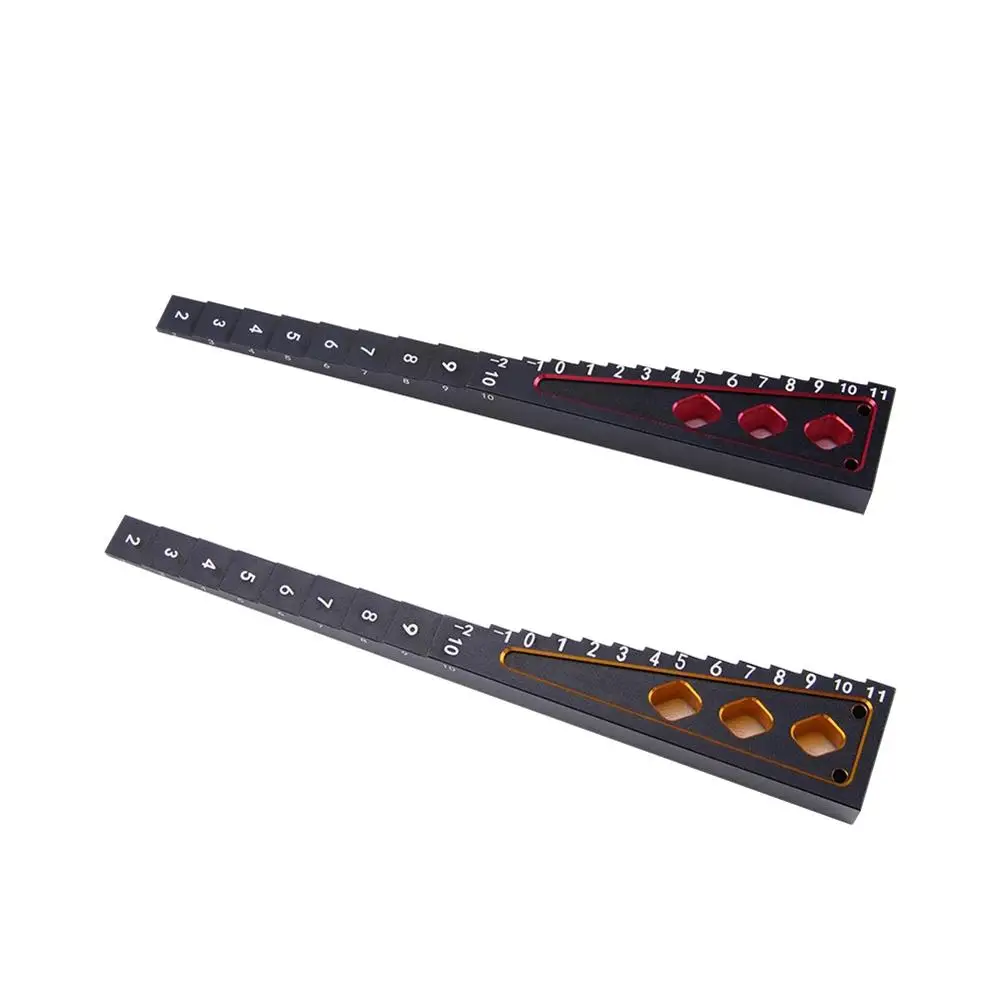 

Rc 1/10/12/24 Rv платформа для дрифта автомобиль двухцветная металлическая рулетка Автомобильная линейка высоты для Tamiya Traxxas Hsp Kyosho Shunting Tools