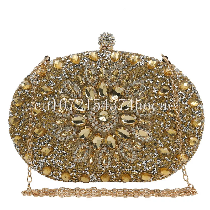 

2023 New SUNFLOWER Diamond Evening Bag