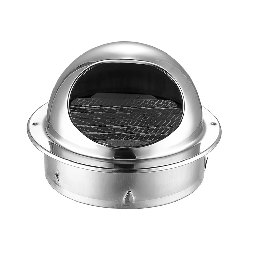 

Stainless Steel Exterior Wall Air Outlet Vent Cover for Heating and Cooling Systems Effective Pest Control Included