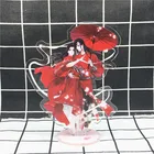 Мультяшный аниме брелок Tian Guan Ci Fu акриловый брелок Xie Lian Hua Cheng Милый Забавный Kawaii модные ювелирные изделия аксессуары Llaveros