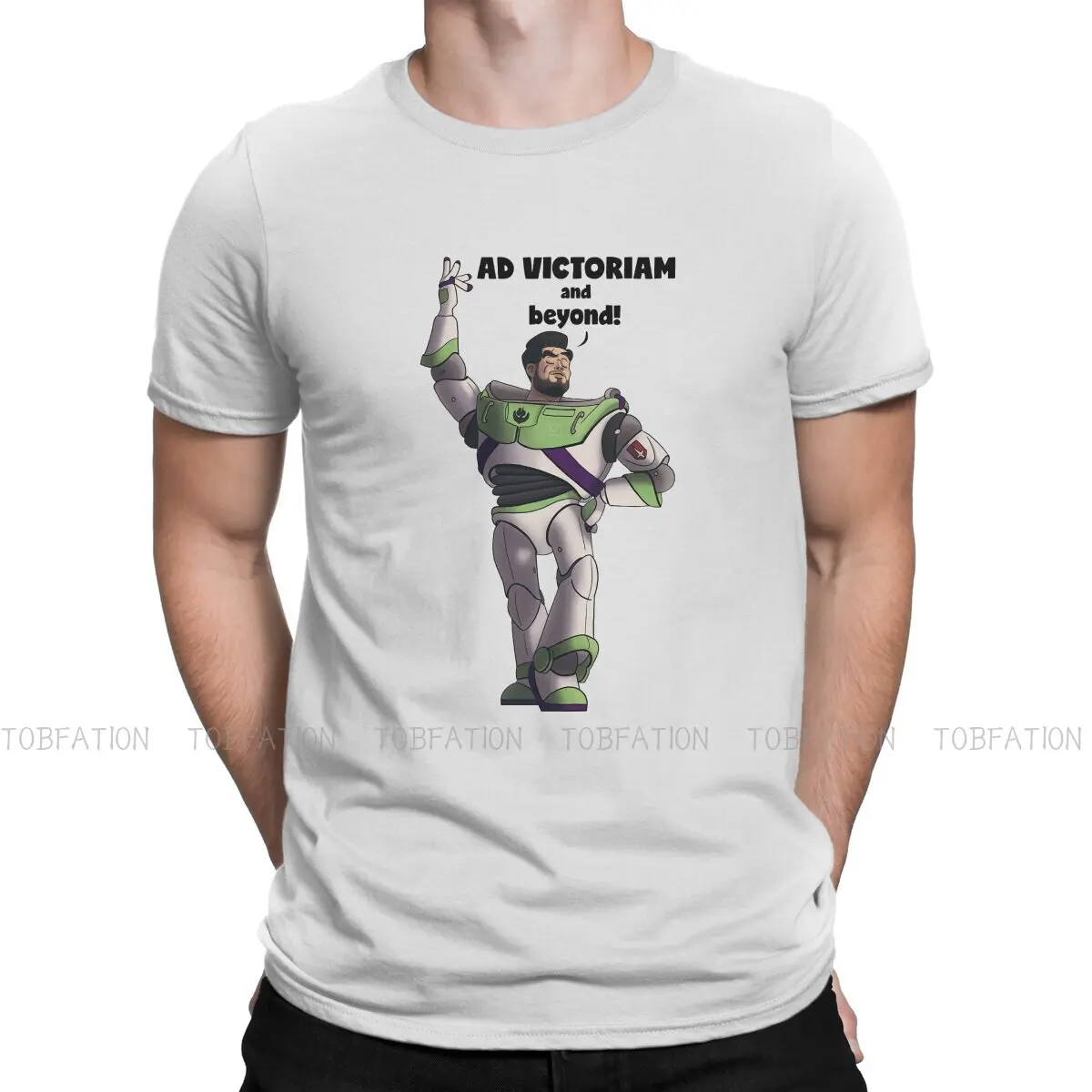 

Футболка Lightyear с пленкой из чистого хлопка, элегантная танцевальная футболка Paladin, повседневная мужская футболка, новый дизайн, Большая расп...