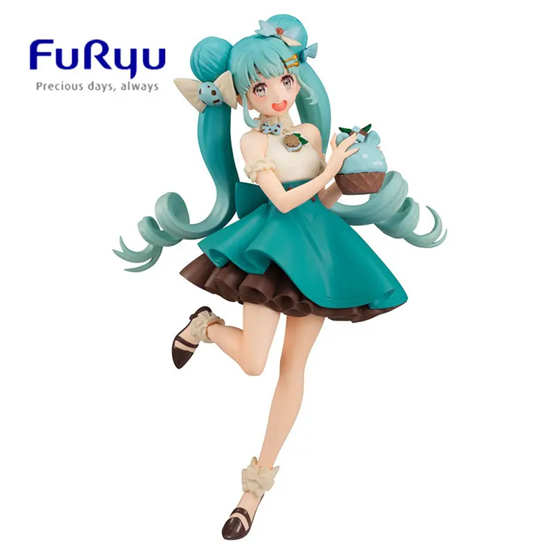 

FuRyu Hatsune Miku VOCALOID SweetSweets Series Figures Models Anime Collectibles Toys Birthday Gifts Dolls Ornaments statue