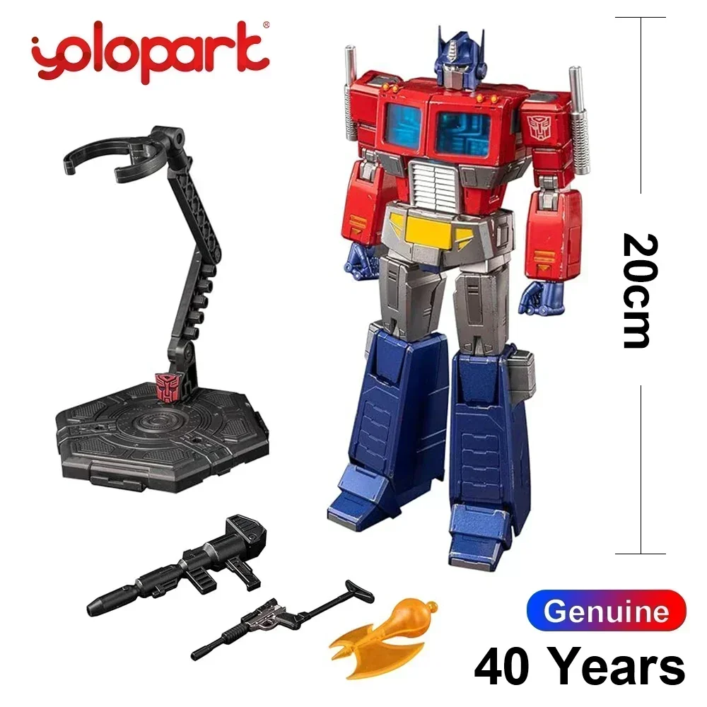 В наличии YOLOPARK OP Фигурка-трансформер игрушки Generation One AMK PRO 40th Series 20 см G1