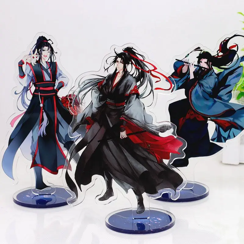 

Аниме Фигурка МО дао ЗУ Ши Lan Wangji Wei Wuxian, игрушечные фигурки, Женская кавайная экшн-фигурка, подставка, модель, кукла, декоративный подарок