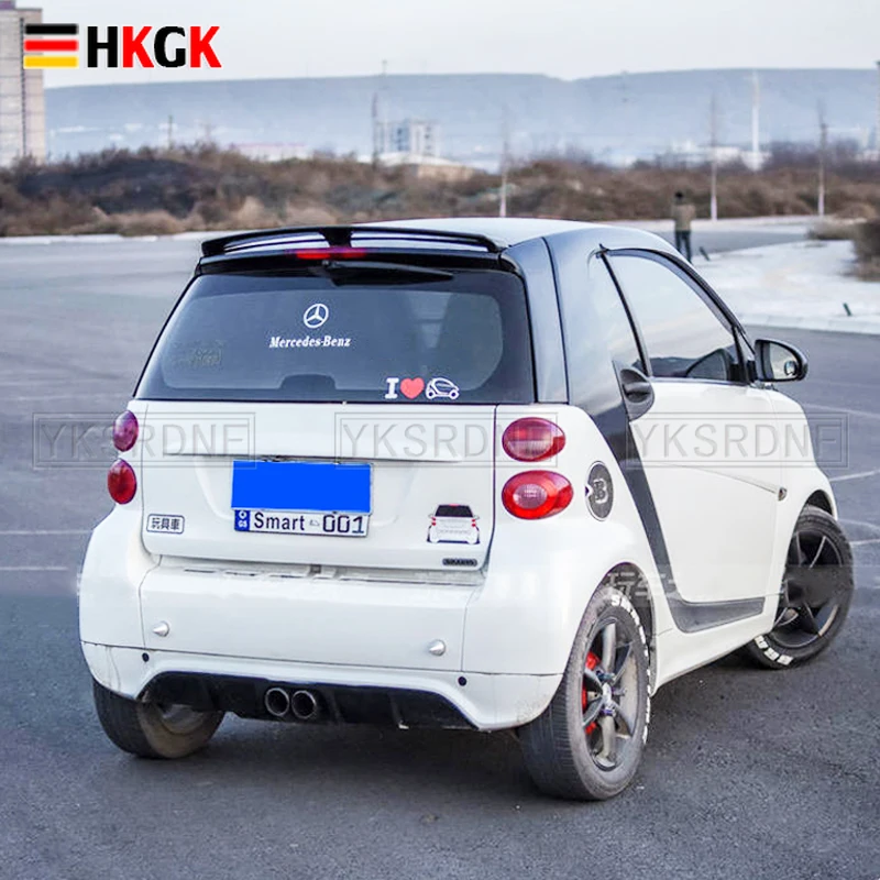 

For Mercedes Smart fortwo 453 451 Spoiler ABS Material Car Rear Wing Rear Roof Spoiler For Benz Smart fortwo 453 451Roof Spoiler