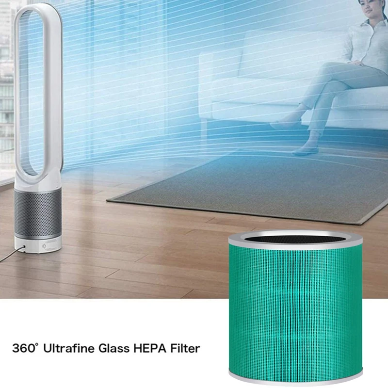 Replacement HEPA Filter Fit For Dyson TP03 TP00 AM11 BP01 TP02 Pure Cool Link Air Purifier
