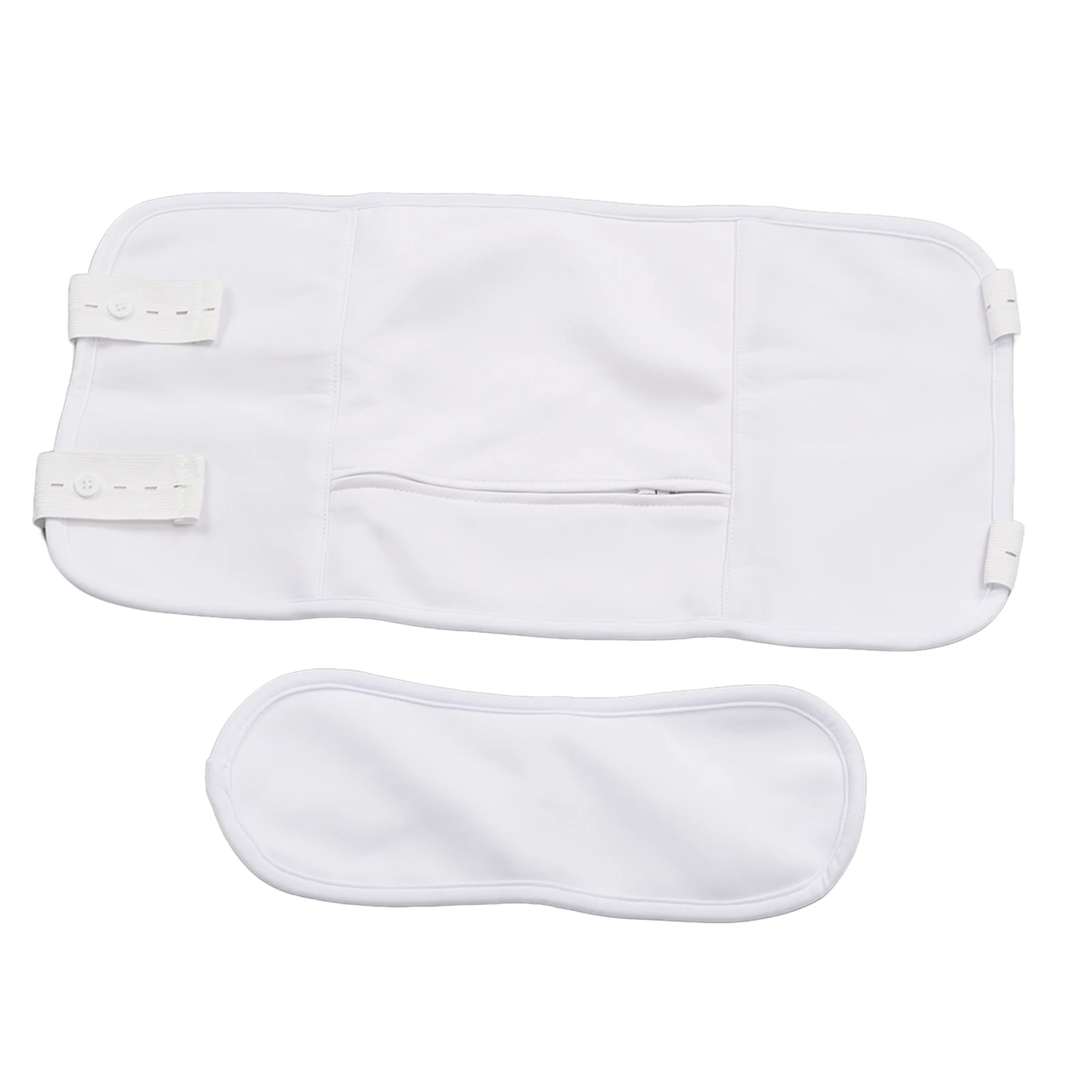 

Castor Neck Waist Pack White Organic Comfortable Castor Oil Pack Reusable for Intestinal Drainage