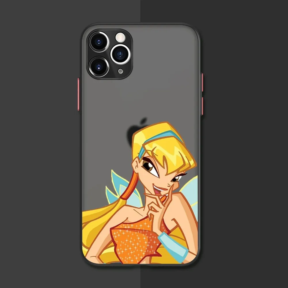 Girl W-Winx Clubs Phone Case For Xiaomi Redmi Note 12S 11S 10S 9S 9T 10 Pro 11 9 12 13 5G Matte Cover