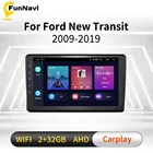 Автомагнитола 2 Din, Android, GPS-навигация для Ford New Transit 2009-2019, Авторадио, мультимедийный плеер, стерео, аудио, авто