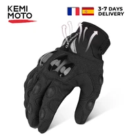 kemimoto motorcycle gloves men cycling mountain bike guantes motocross luvas touch screen moto gloves men spring summer winter