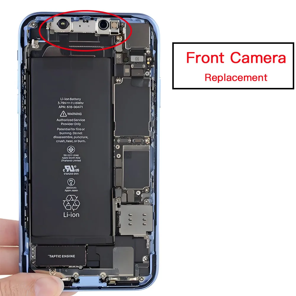 Передняя камера с гибким кабелем датчика приближения для iPhone 6 6P 6S 7 7P 8 Plus X XR XS Max