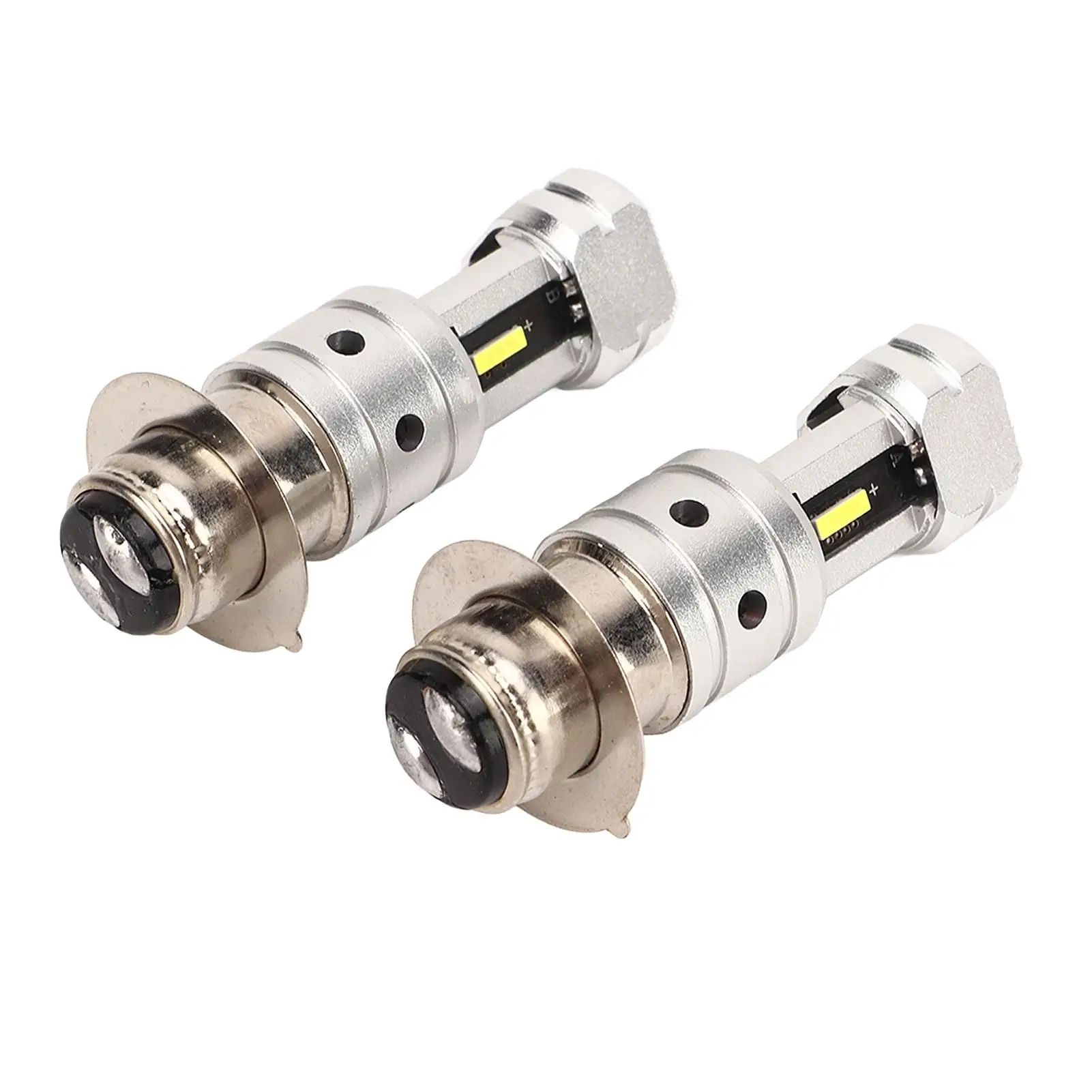 100 Вт H6 H6M P15D Светодиодная лампа для фар — суперяркая двойная оптическая линза