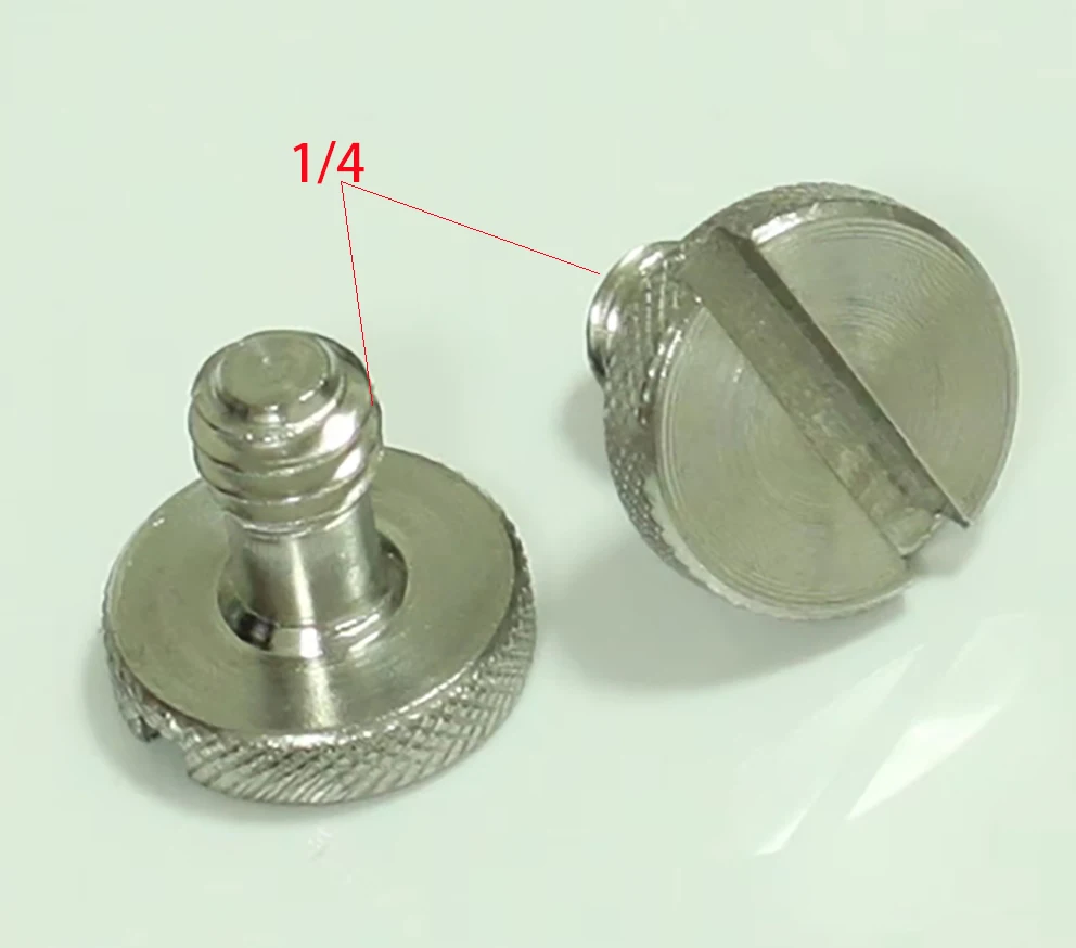 Винт для камеры штатива и быстросъемной пластины 2 шт