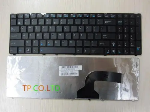 Клавиатура US для ASUS K52 K52F K52DE K52J K52N X61 N51 N61 N61JA G60 G51 G53 K53S N53SH G72J G73 A53 A52 A52J с рамкой