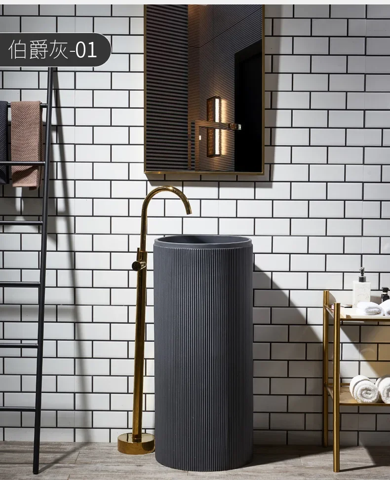 Умывальник колонного типа для наружного двора ванная комната умывальник балкон