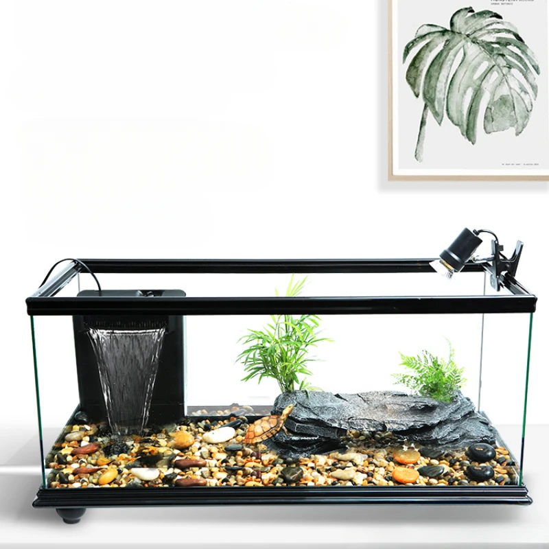 

Big Bowl Aquariums Fish Tank Living Room Home Circulate Originality Aquariums Fish Tank Landscaping Acuarios Pet Products QF50YG