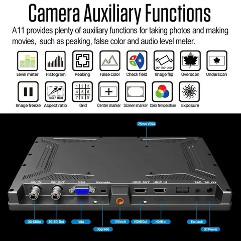 Lilliput 10.1" 4K HDMI & 3G-SDI Монитор