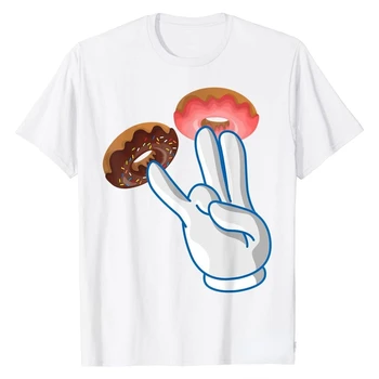 Donuts T-Shirt Women Men Fashion Tops Funny Graphic T Shirts Summer Casual Streetwear Men Clothing vintage t shirt  t shirt 2