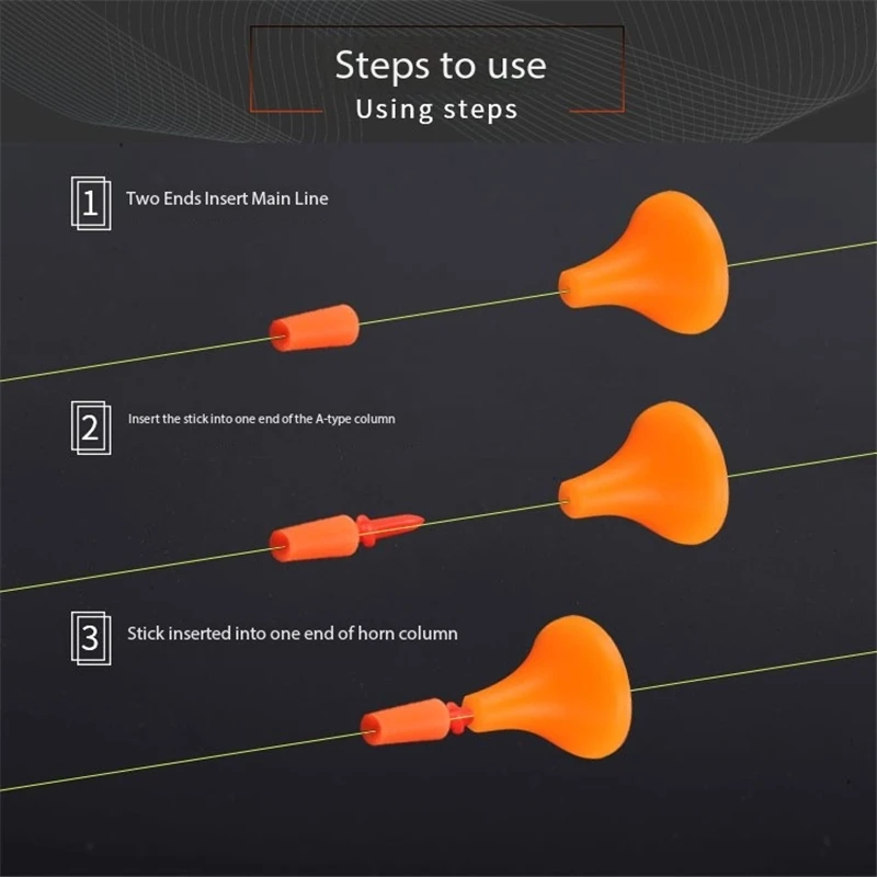 Рыболовная удочка с подвесной удочкой гудок прозрачные аксессуары для полной