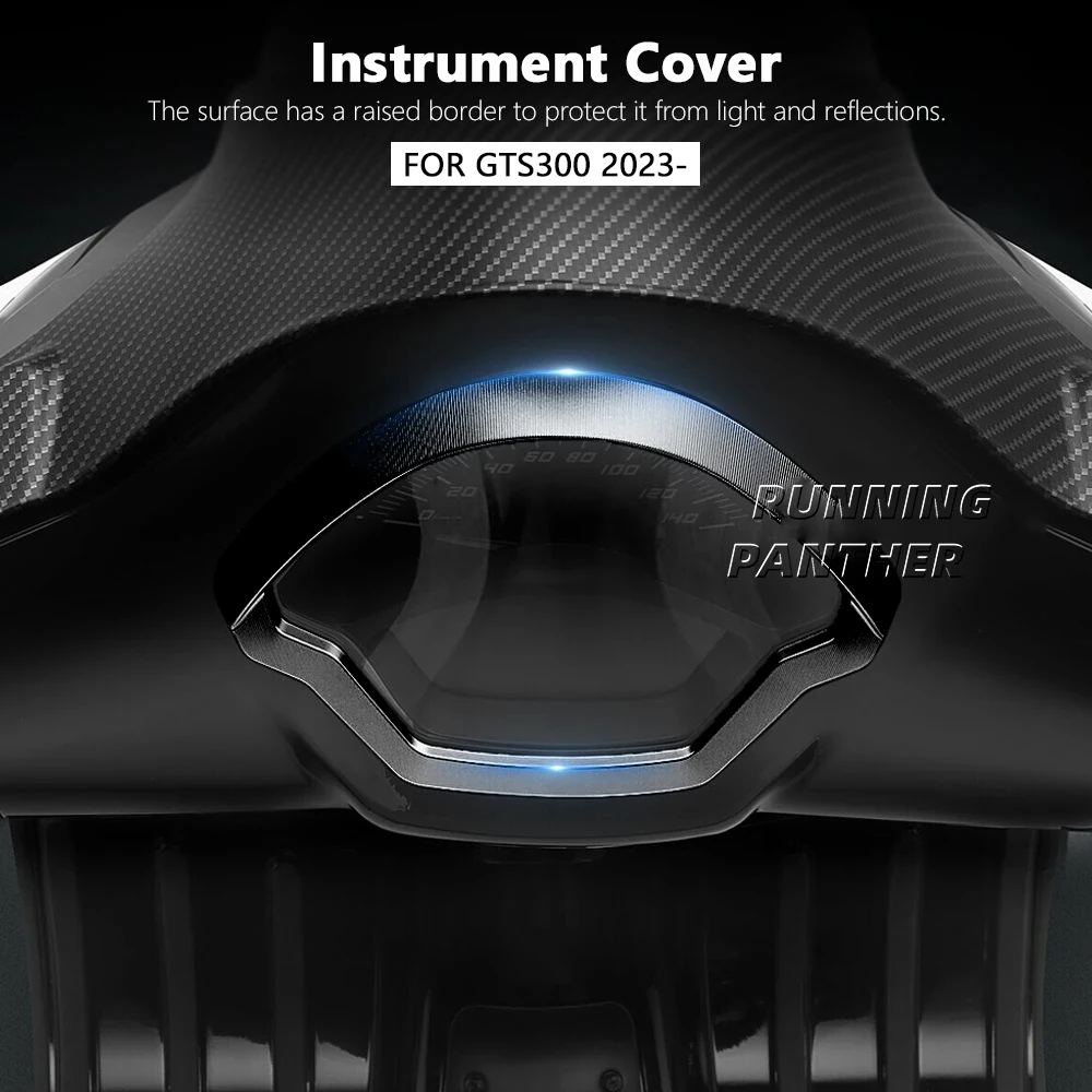 Передний спидометр мотоцикла накладка на кольцо рамка козырек для Vespa GTS 300 gts Gts 2023