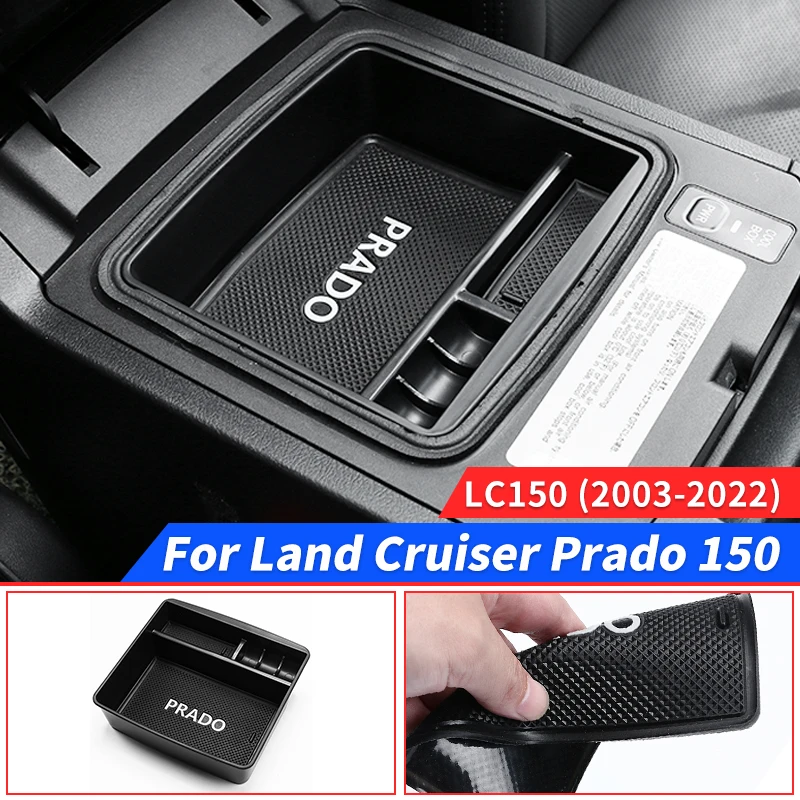 

For Toyota Land Cruiser Prado 150 120 2003-2023 Upgraded Accessories Armrest Storage Box Partition Bracket Fj150 Lc150 Lc120