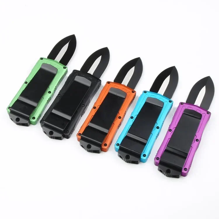 5-цветный мини-брелок-нож Exocet нож для летающей рыбы зажим ремня двойного действия