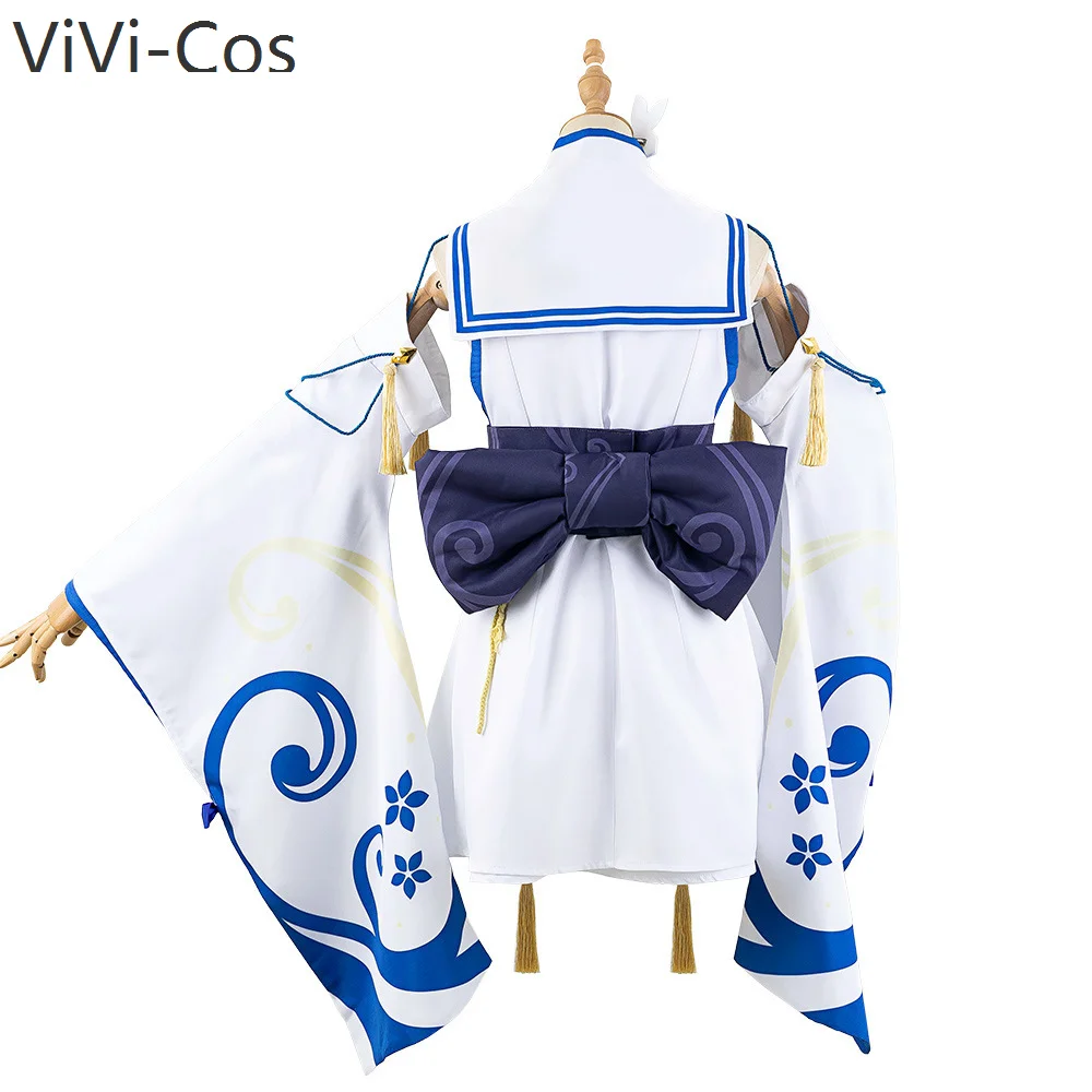 ViVi-Cos Blue Archive Waraku Chise кимоно косплей костюм Cos игры аниме вечерние униформа