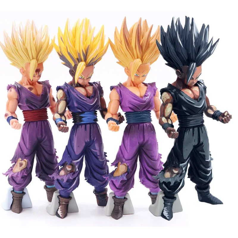 Экшн-фигурка Dragon Ball Z Super Saiyan Son Gohan аниме модель Обычная манга война поврежденный