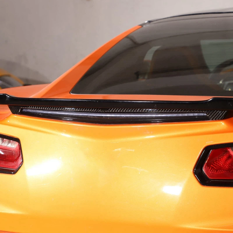 Для Corvette C7 2014-2019 мягкий углеродное волокно автомобильный задний стоп-сигнал