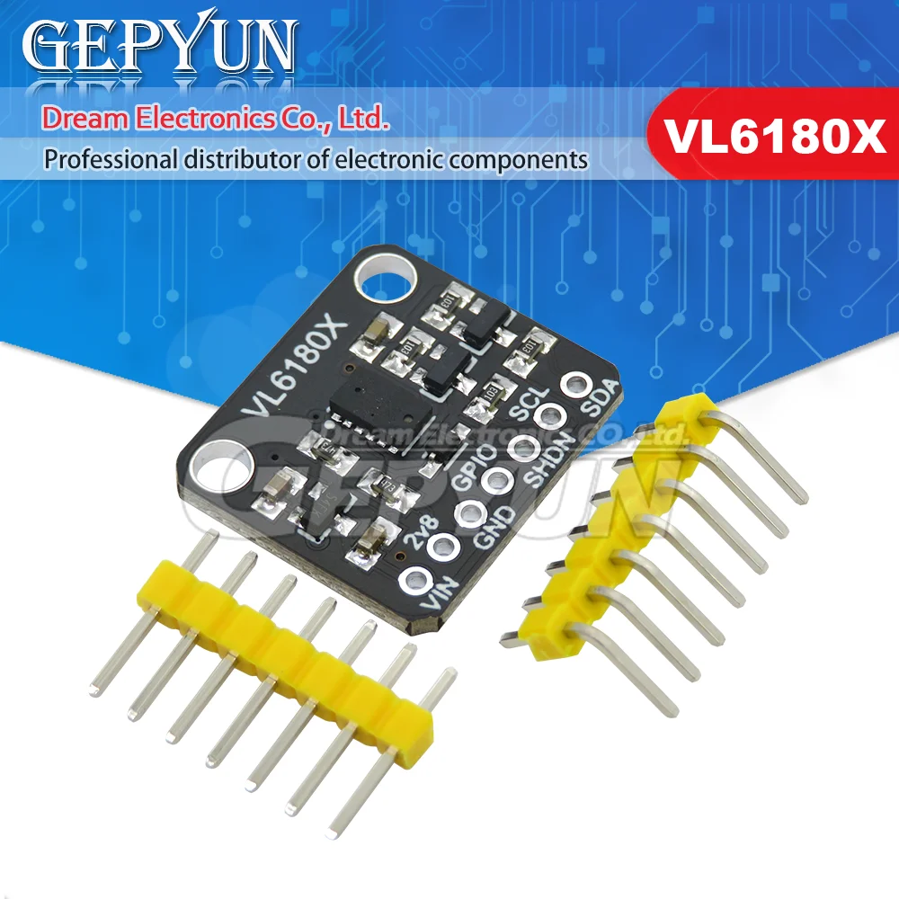 VL6180 VL6180X дальномер, оптический датчик дальности, модуль I2C, интерфейс 3,3 В, 5 В, распознавание жестов для arduino