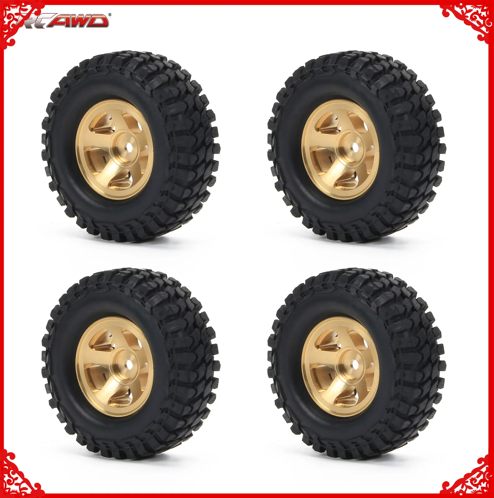 4 шт./набор полностью латунный 1,0 