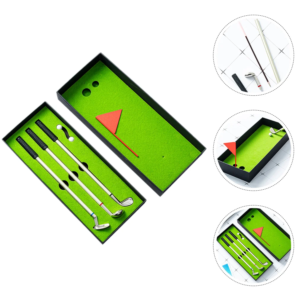 

Interesting Pen Game Golf Gift Accessories Men The Fun Desktop Pens Metal Ballpoint Golfs