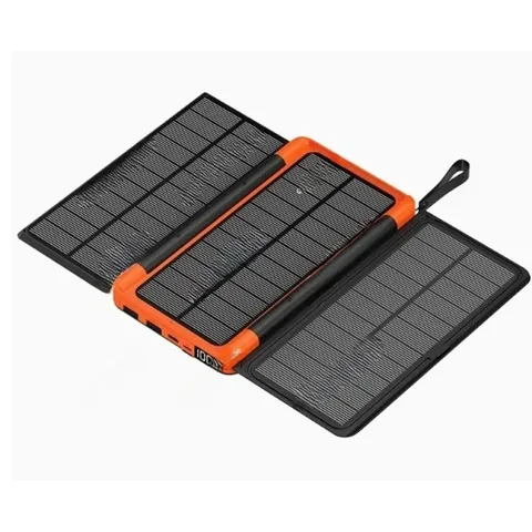 Складной внешний аккумулятор Poverbank 20000 мАч с 3-панельным беспроводным внешним аккумулятором Qi