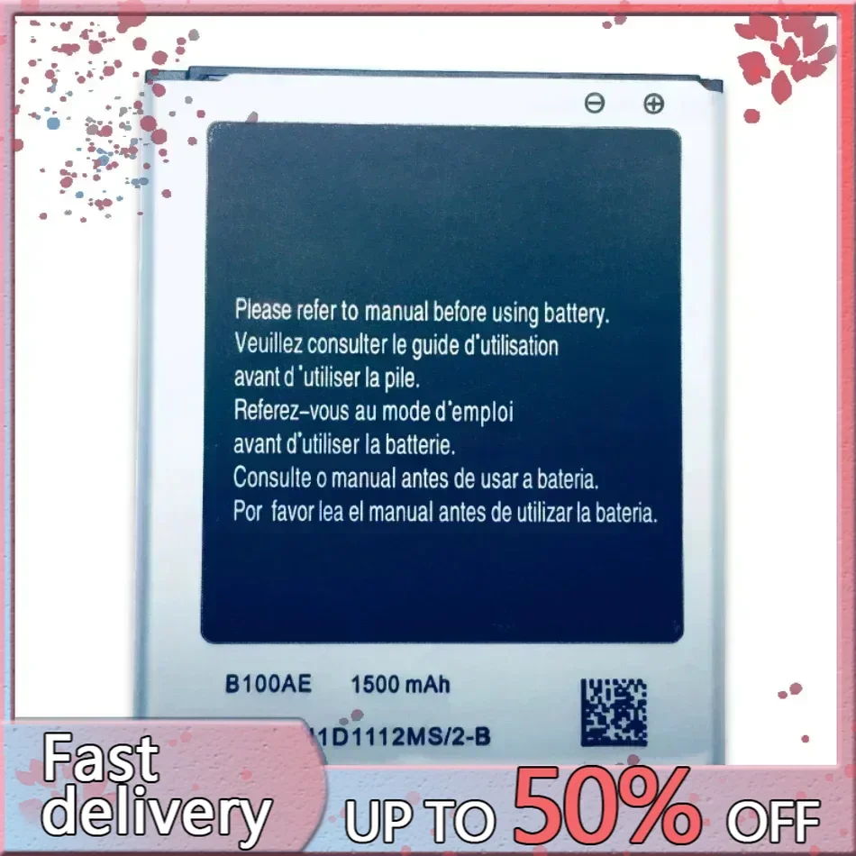 B100AE 1500 мАч аккумулятор для SAMSUNG Galaxy Ace 3 4 Ace4 S7898 S7278 S7272 S7568i I679 S7270 S7262 I699i G313H G318h