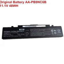 11.1V 48WH 4400MAH 6Cell AA-PB9NS6B AA-PB9NC6B AA-PB9NC6W Laptop Battery Original For SAMSUNG R428 R429 R580 R780 R700 P50 P60