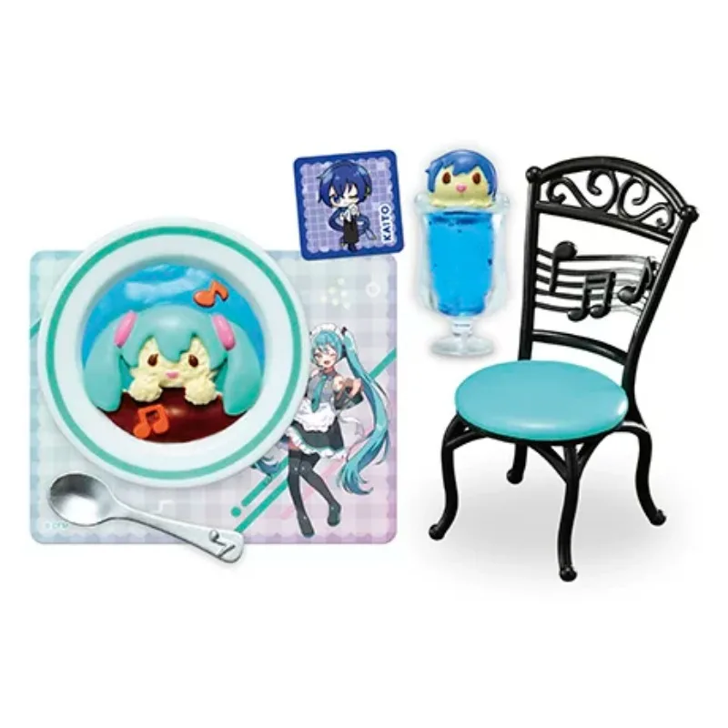 Фото EX CASHAPON Hatsune Miku: Серия коллекционных фигурок «Мини-кафе Мику» — Изысканная оригинальная модель, игрушка, подарок №3