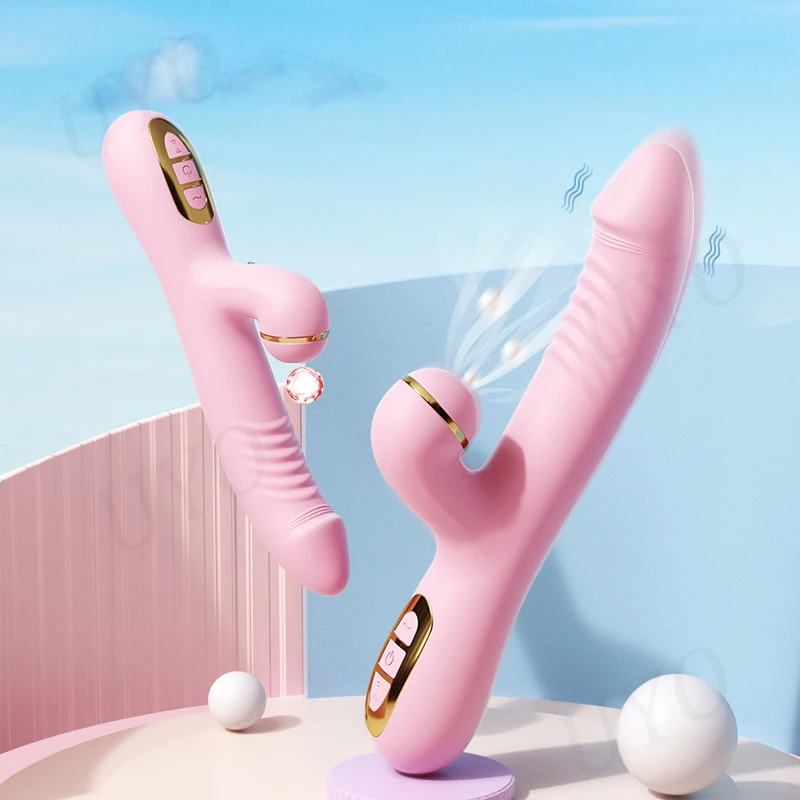 Женский Выдвижной вибратор для сосания точки G вагинальная стимуляция клитор