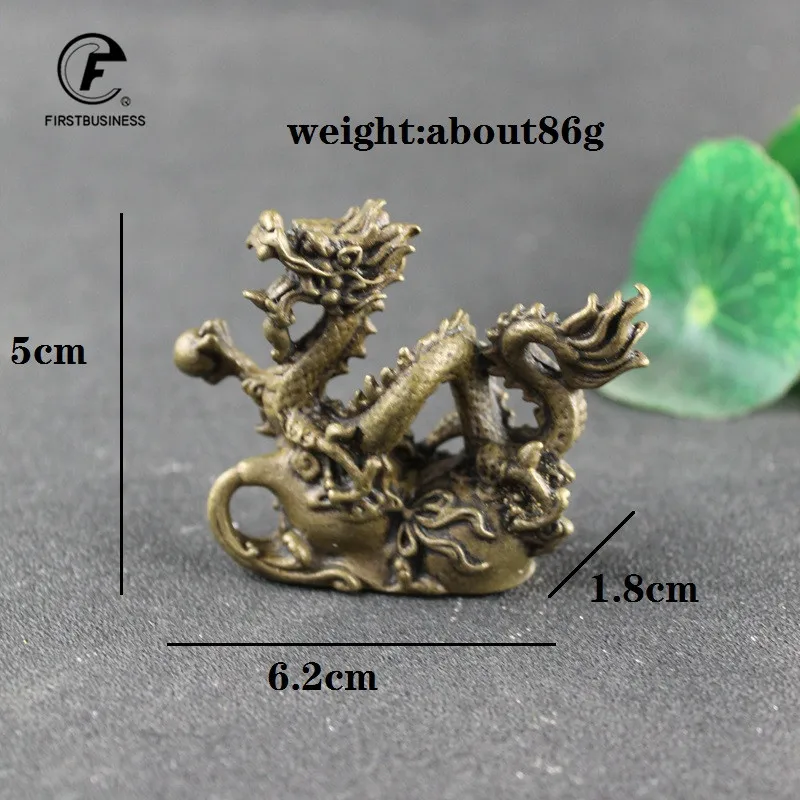 Антикварные искусственные украшения из чистой меди счастливые фигурки фэн-шуй