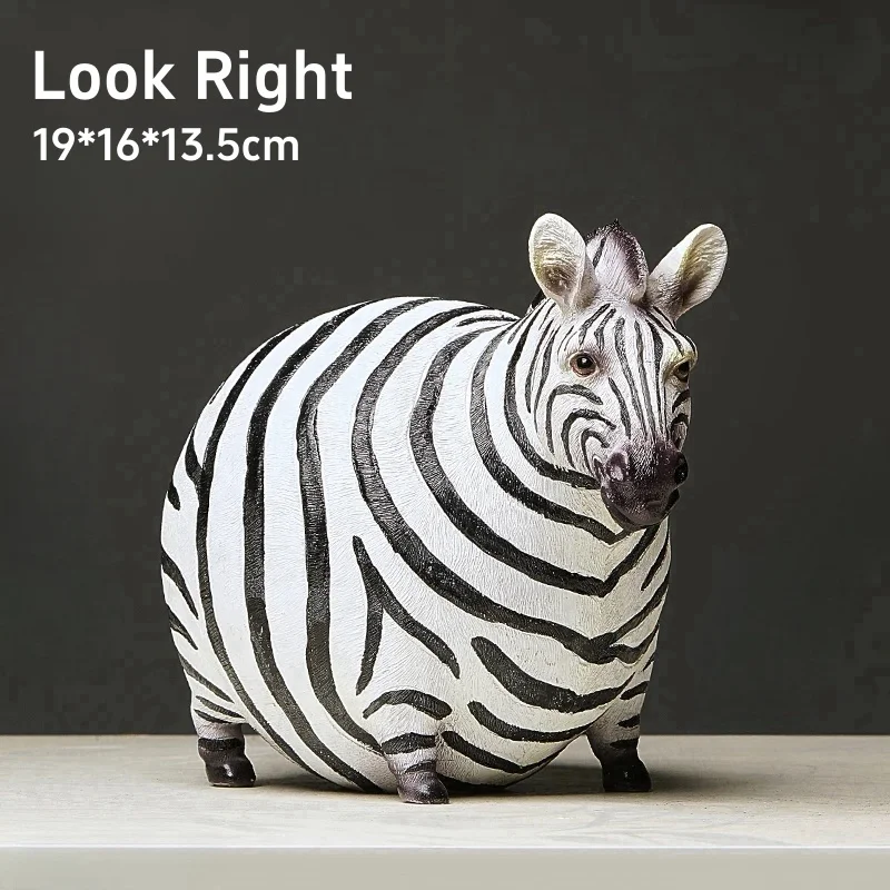 

Скульптура зебра из полимера