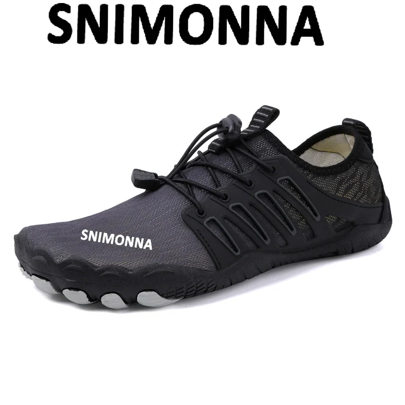 Мужская пляжная обувь с сеткой босиком для серфинга вверх по течению