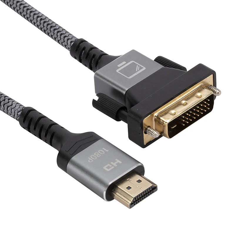 

Позолоченный штекер-гнездо DVI преобразователь 1080P для HDTV проектора монитора DVI 24 + 1 к совместимым с HDMI адаптерным кабелям