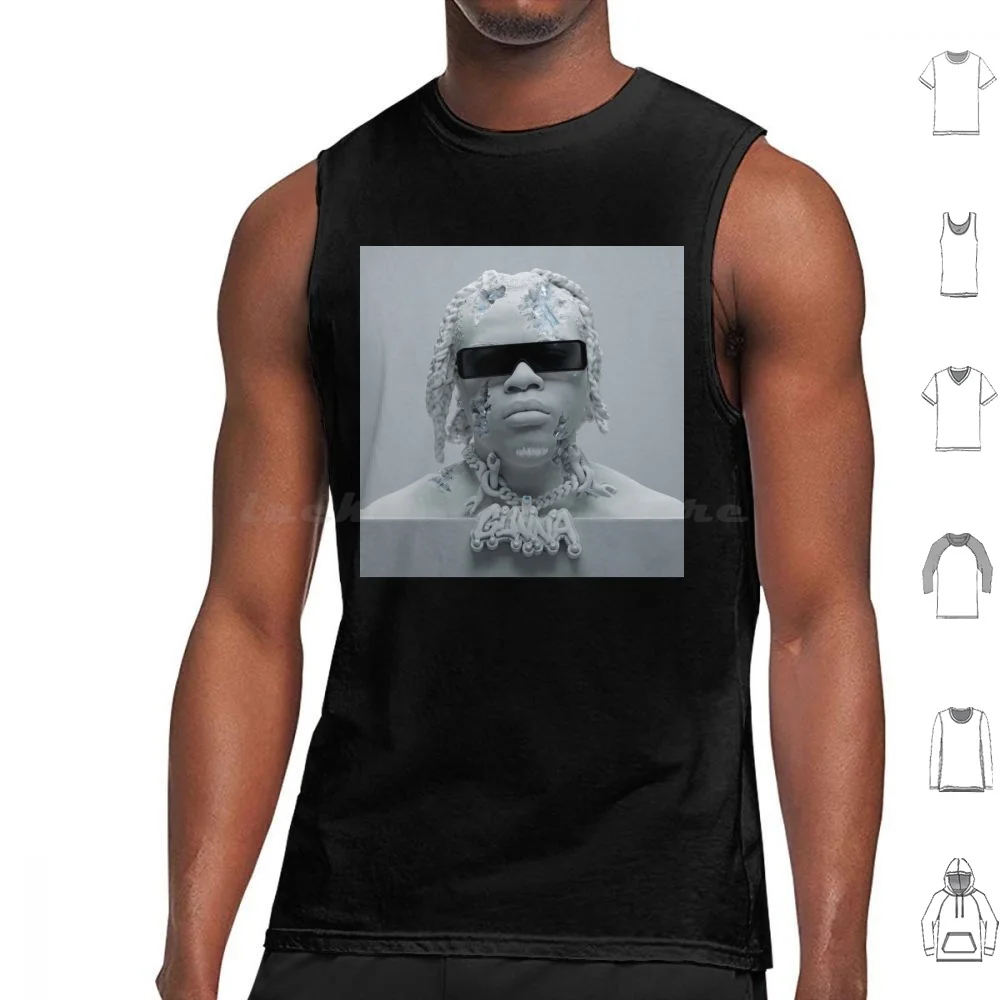 

Майки Gunna Ds4Ever Gunna, хлопковые майки с принтом Gunna