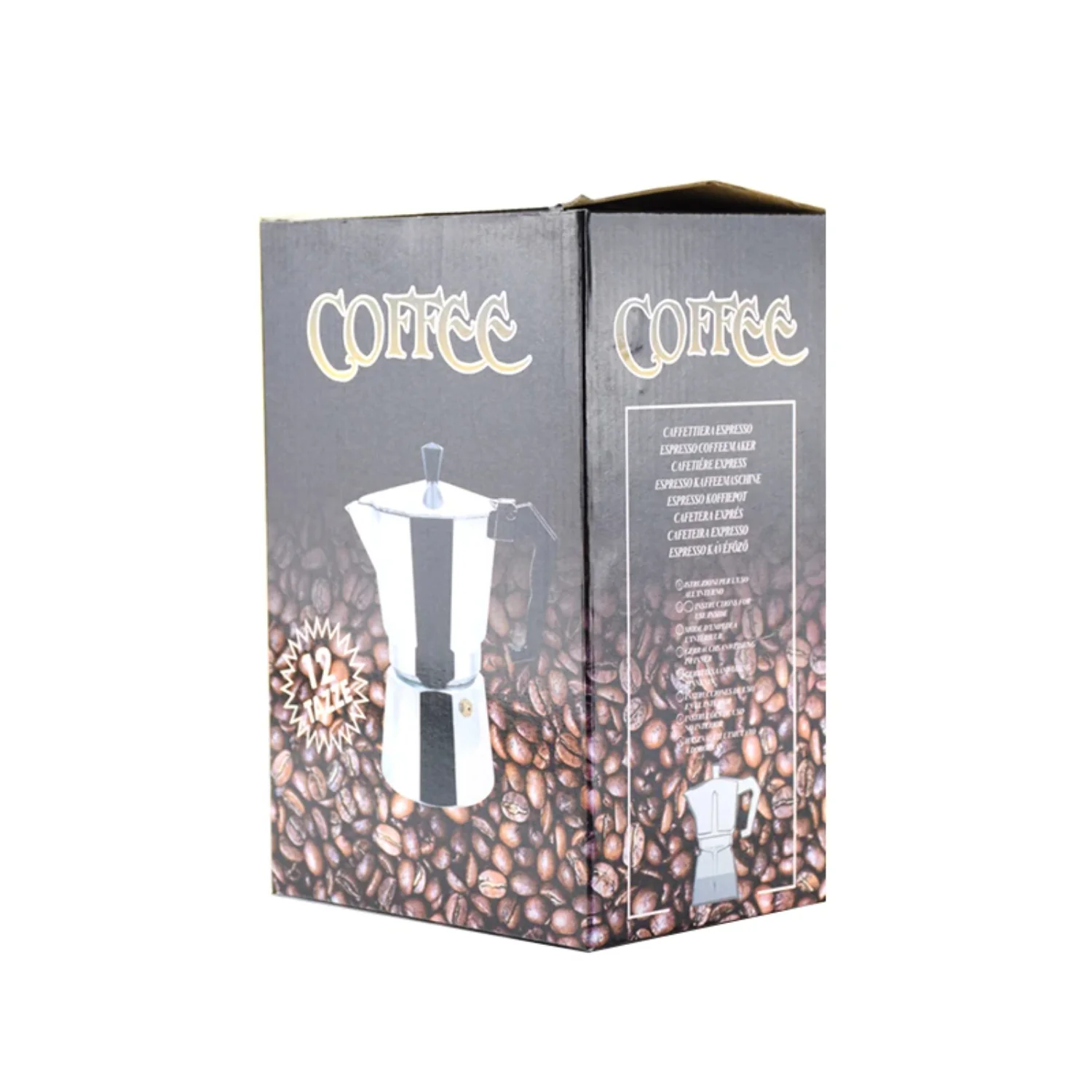 Алюминиевый горшок для мока аутентичная итальянская кофеварка эспрессо плита